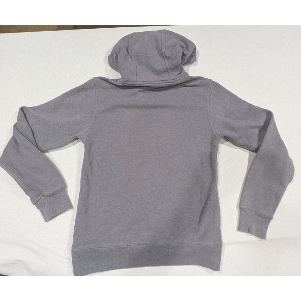 The North Face Hoodie Mens XS Grey Orange Since 1968 Graphic Pullover Excellent - Picture 6 of 6